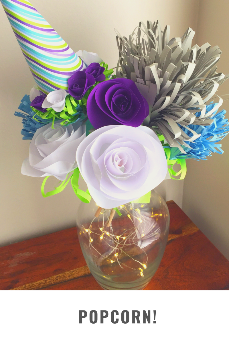DIY Paper Unicorn Bouquet for Party Decorations
